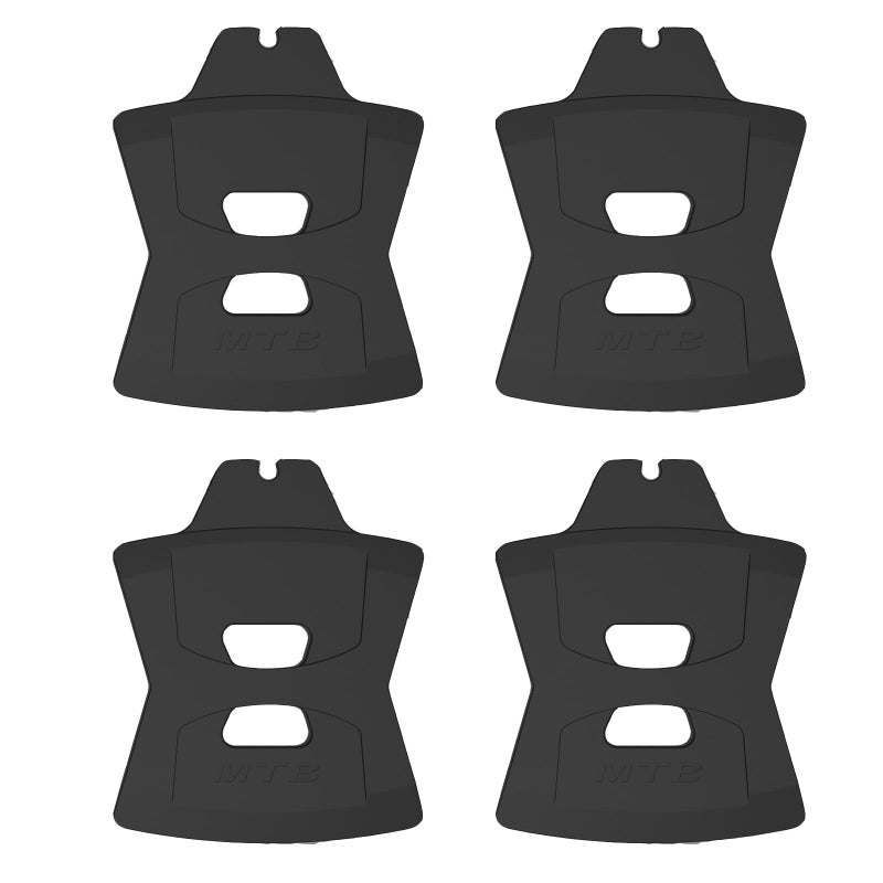 TAKEWELL 4pcs Disc Brake Pad Spacer Hydraulic Disc Brake Pad Spreader Insert for SRAM Road MTB Brake Pads (Red- Road) - Image 1